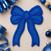 CP1245 - Glittery Bows 2.0 - Royal Blue