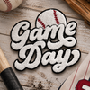 CP1210 - Game Day Chenille Patch - Baseball