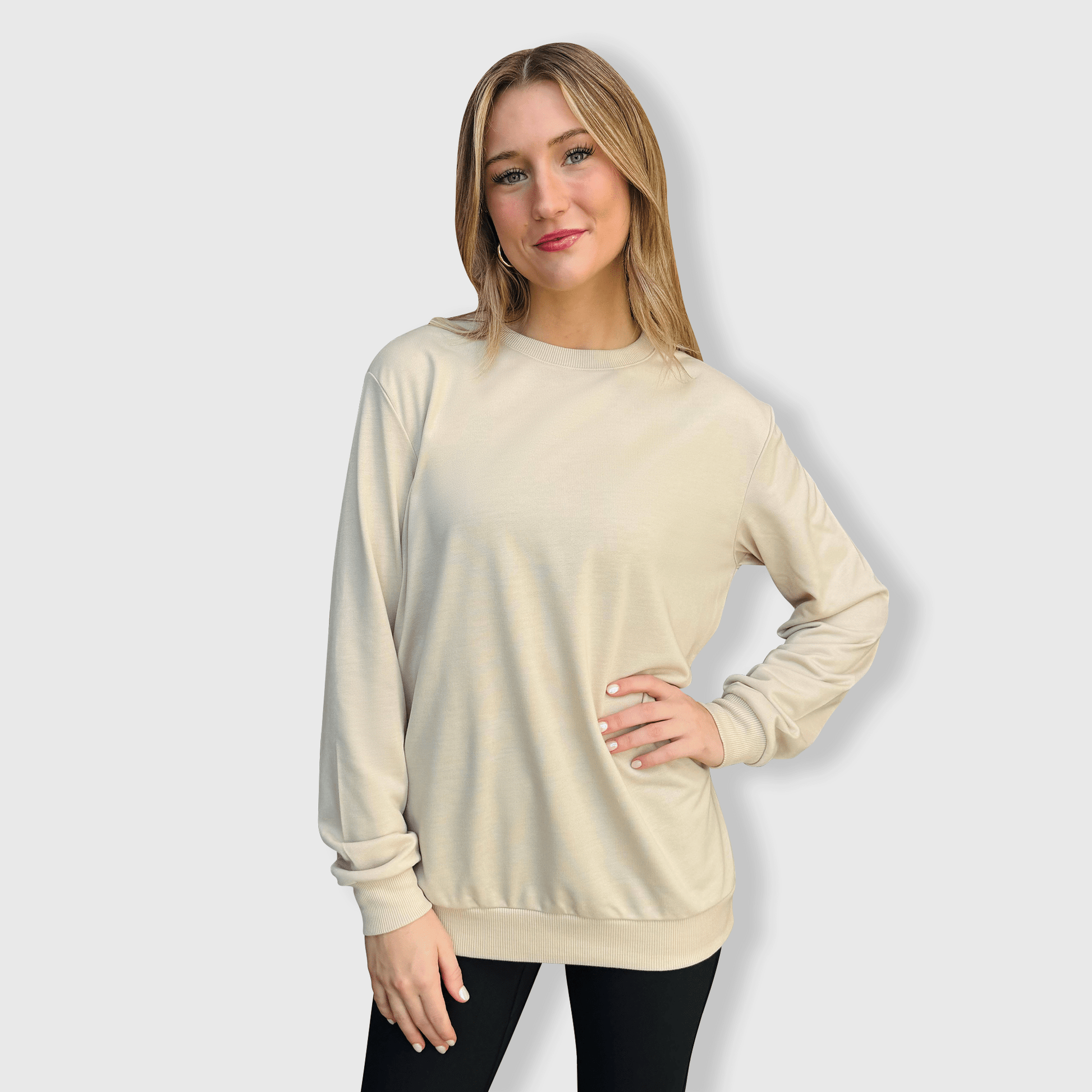 ILTEX Apparel Adult Clothing 100% Polyester Sweatshirt Cotton-Feel