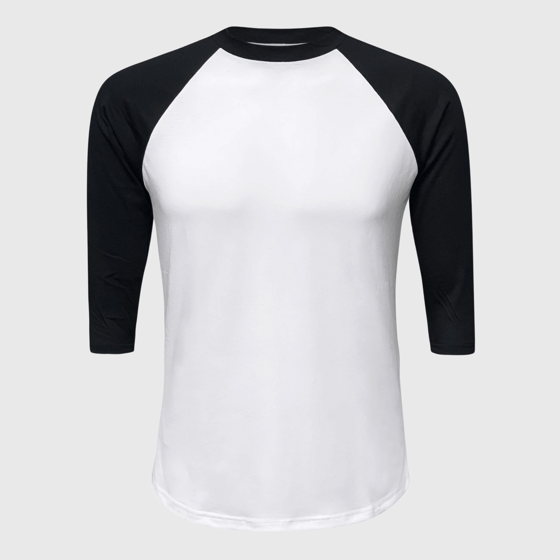 ILTEX Apparel Adult Clothing Baseball Polyester Raglan Tee - White Body