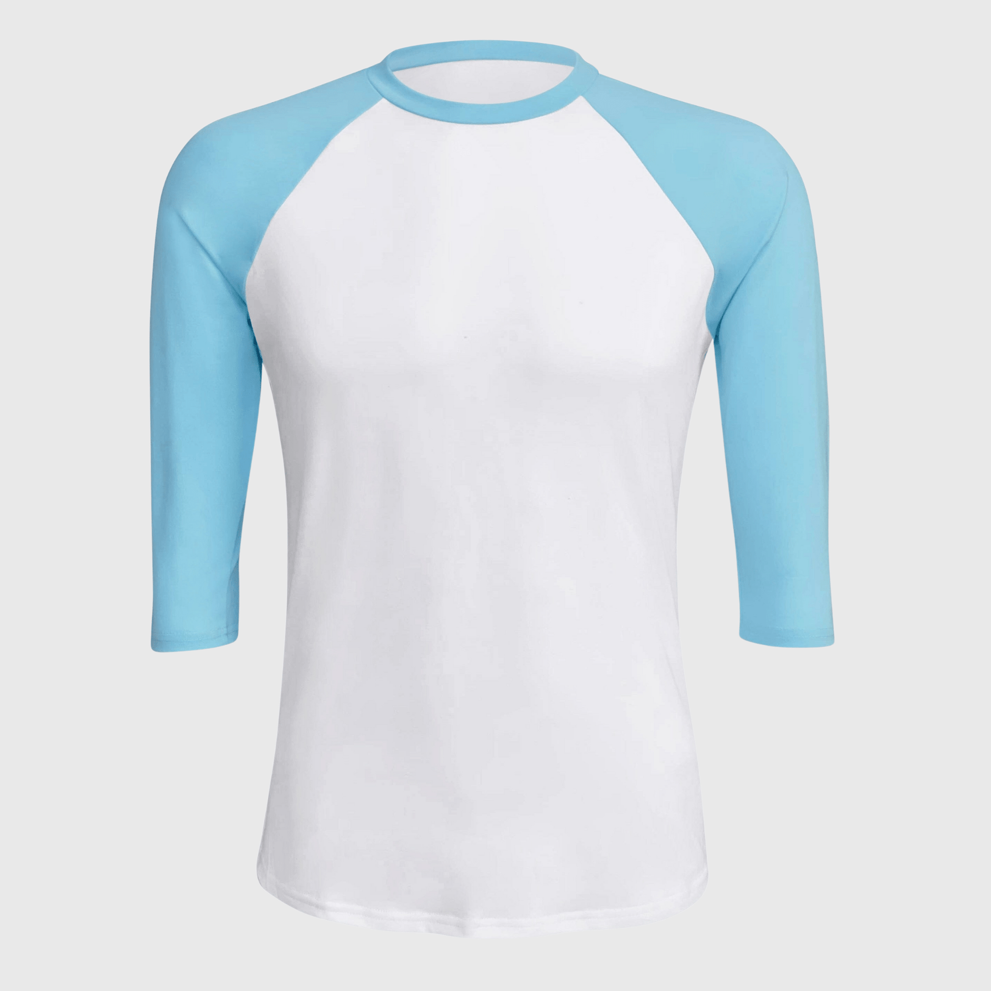 ILTEX Apparel Adult Clothing Baseball Polyester Raglan Tee - White Body