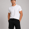 Adult Basic Fleece Jogger Shorts - Black