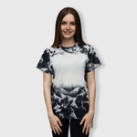 ILTEX Apparel Adult Clothing Black / Small Cloud Distressed Blank Faux Bleached Top