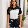 FAUX Bleached Tees - Adult - Black