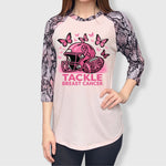 ILTEX Apparel Adult Clothing Butterfly Blitz pink Tee