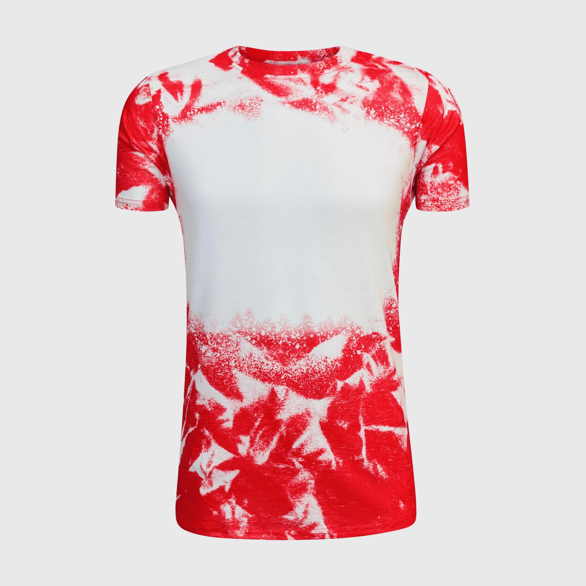 ILTEX Apparel Adult Clothing Cloud Distressed Blank Faux Bleached Top