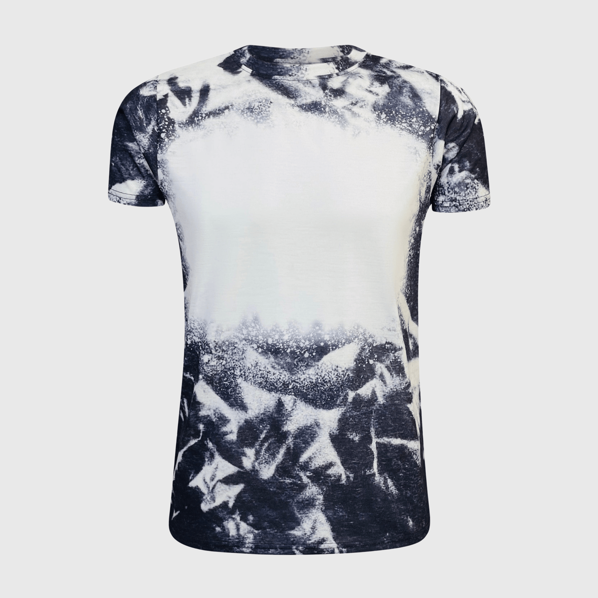 ILTEX Apparel Adult Clothing Cloud Distressed Blank Faux Bleached Top