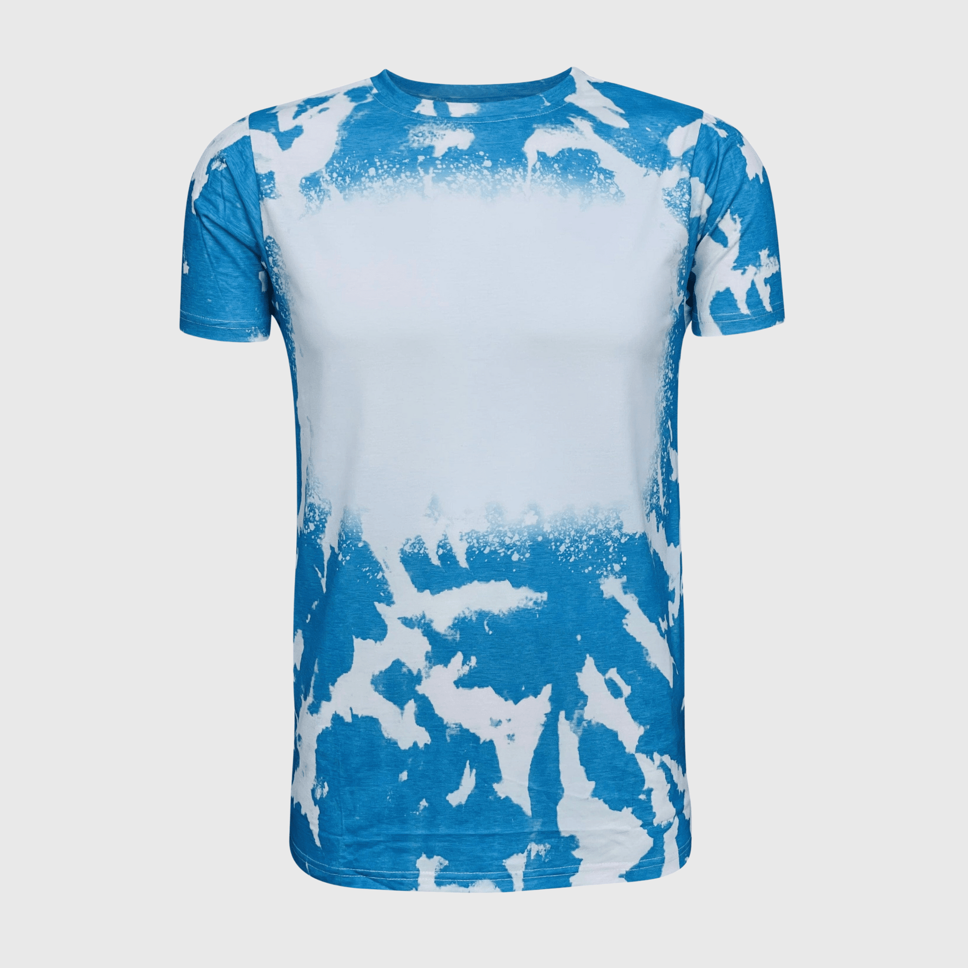ILTEX Apparel Adult Clothing Cloud Distressed Blank Faux Bleached Top