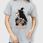 ILTEX Apparel Adult Clothing Dark Raven Halloween Tee - Halloween Tee
