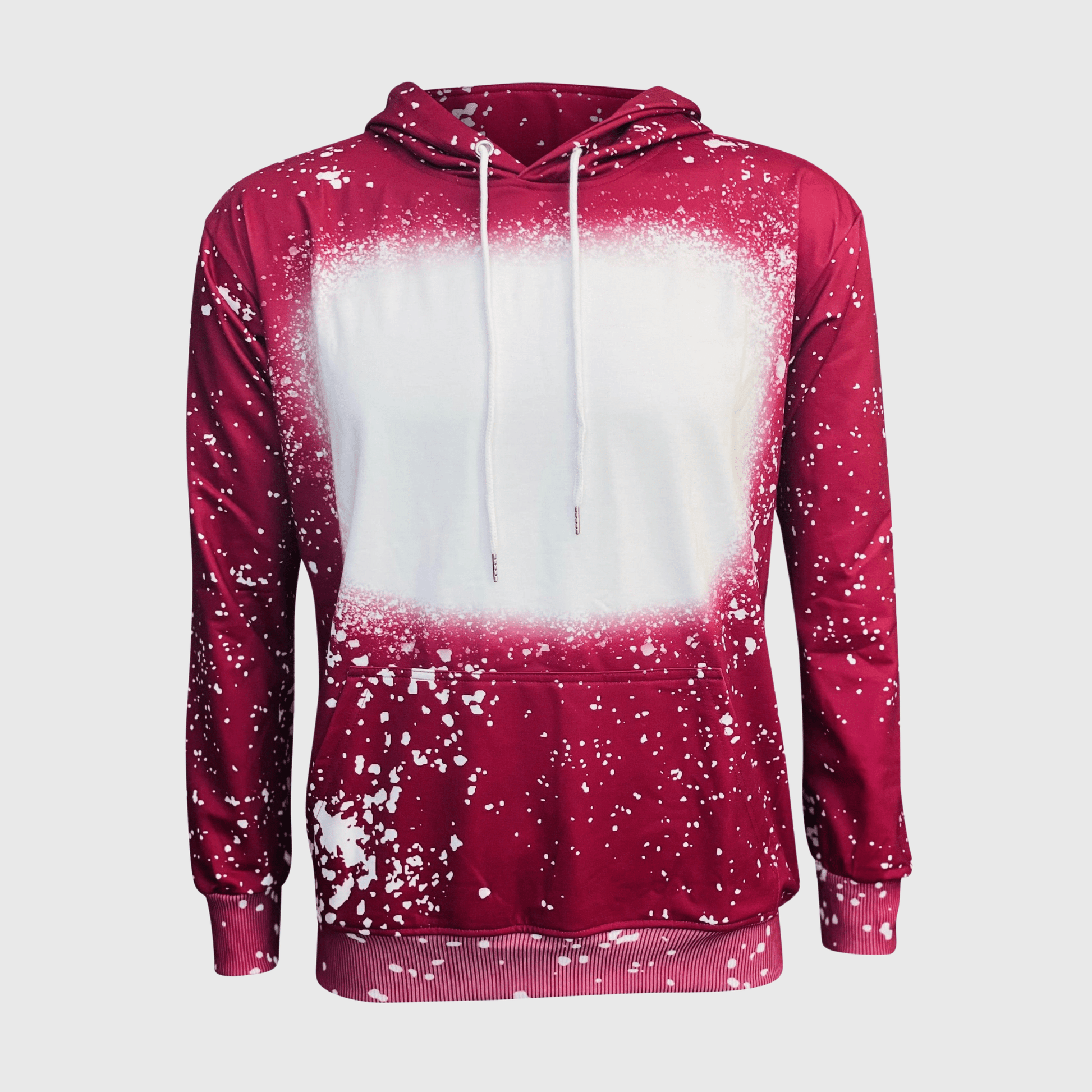ILTEX Apparel Adult Clothing Faux Bleached Hoodie