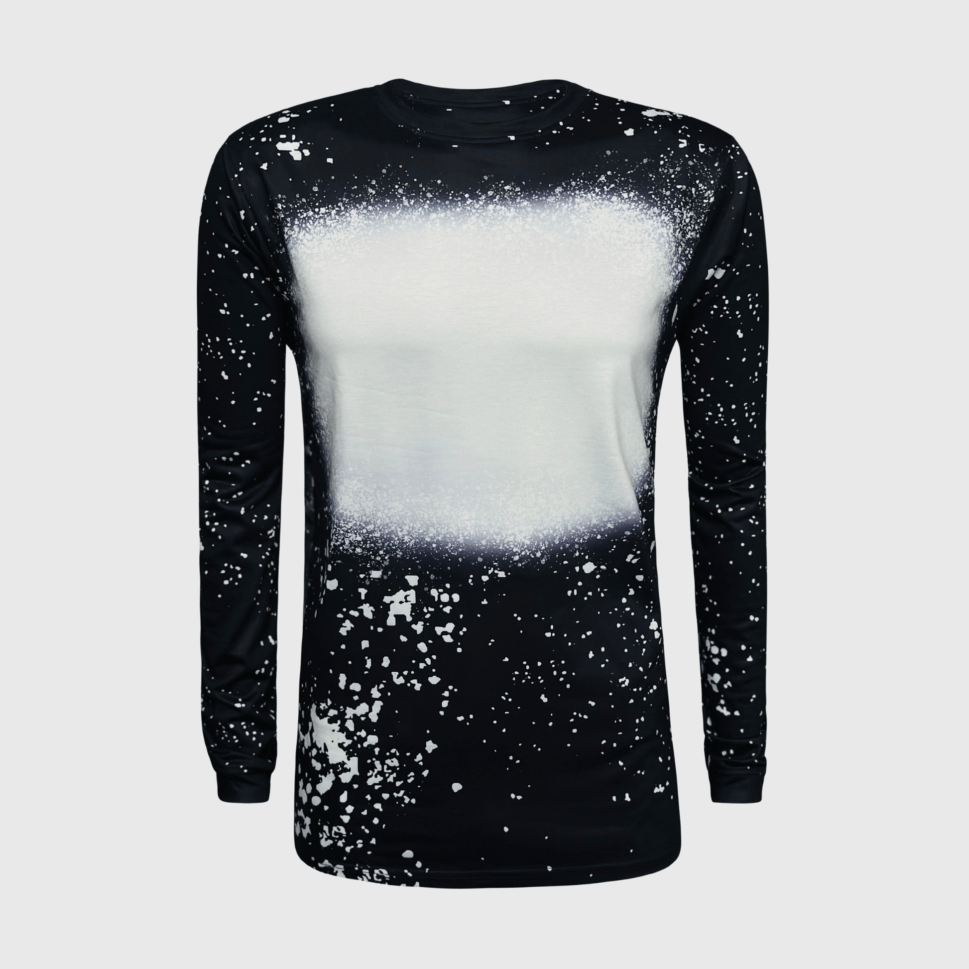 ILTEX Apparel Adult Clothing FAUX Bleached Long Sleeve Tee