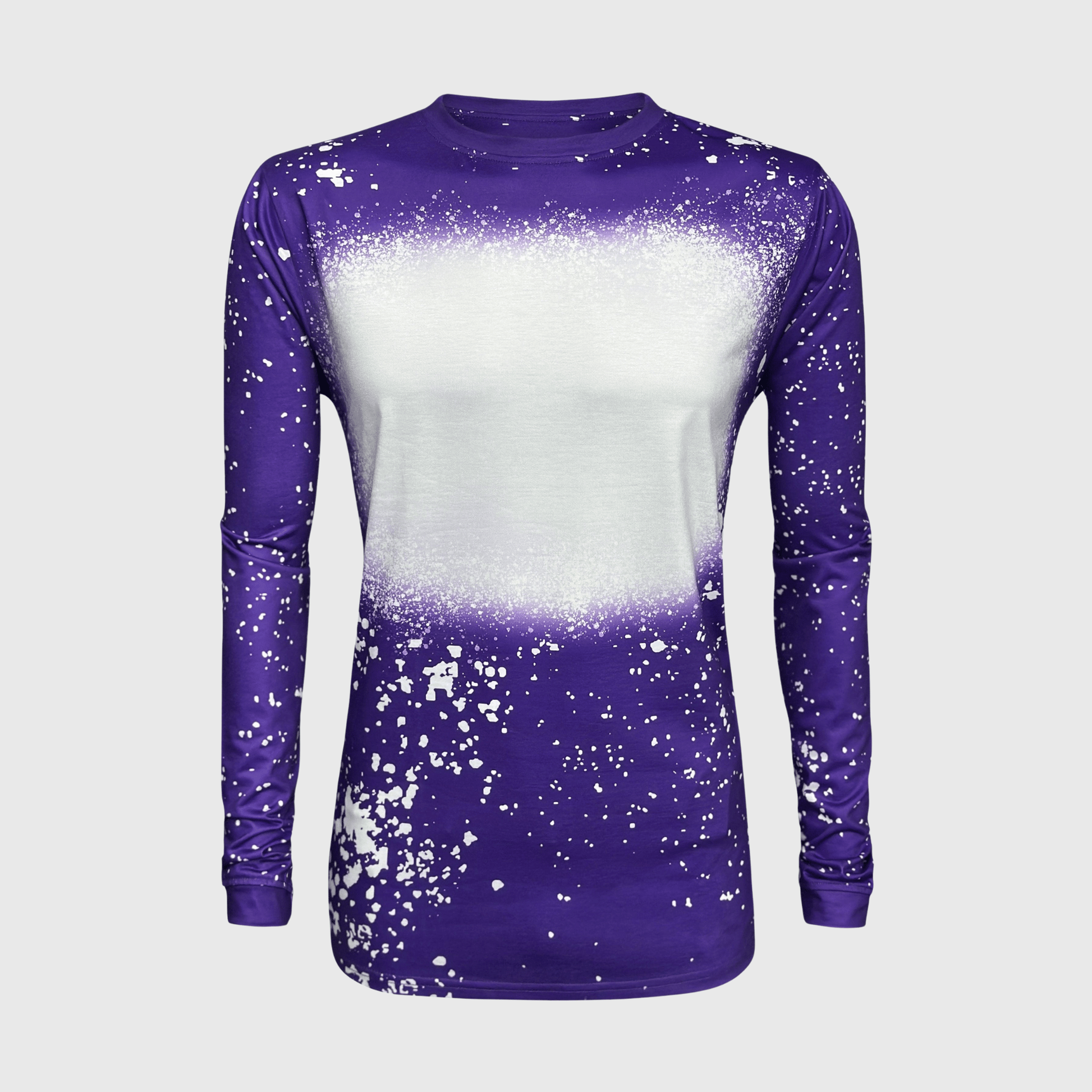 ILTEX Apparel Adult Clothing FAUX Bleached Long Sleeve Tee