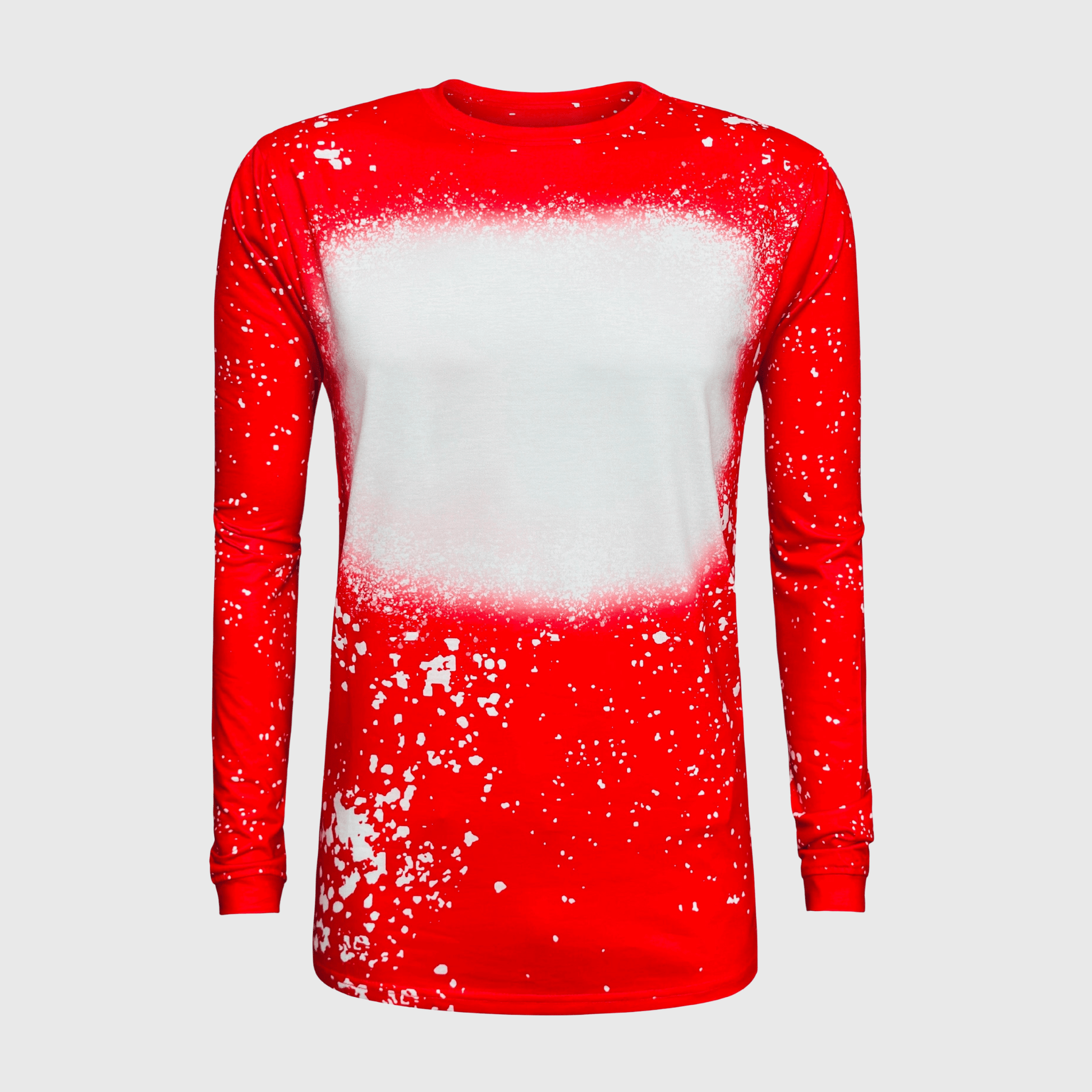 ILTEX Apparel Adult Clothing FAUX Bleached Long Sleeve Tee