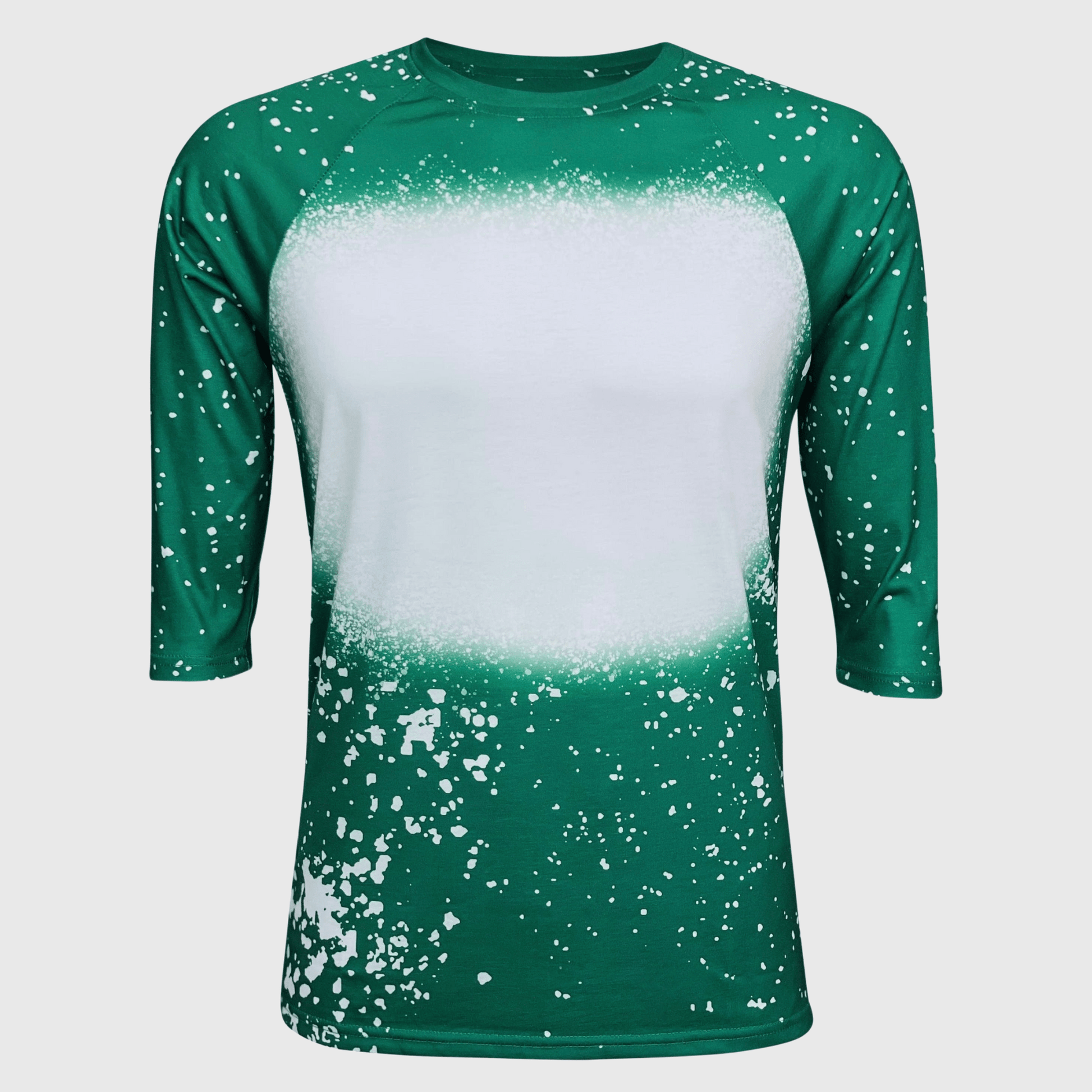 ILTEX Apparel Adult Clothing FAUX Bleached Raglan Tee - Adult