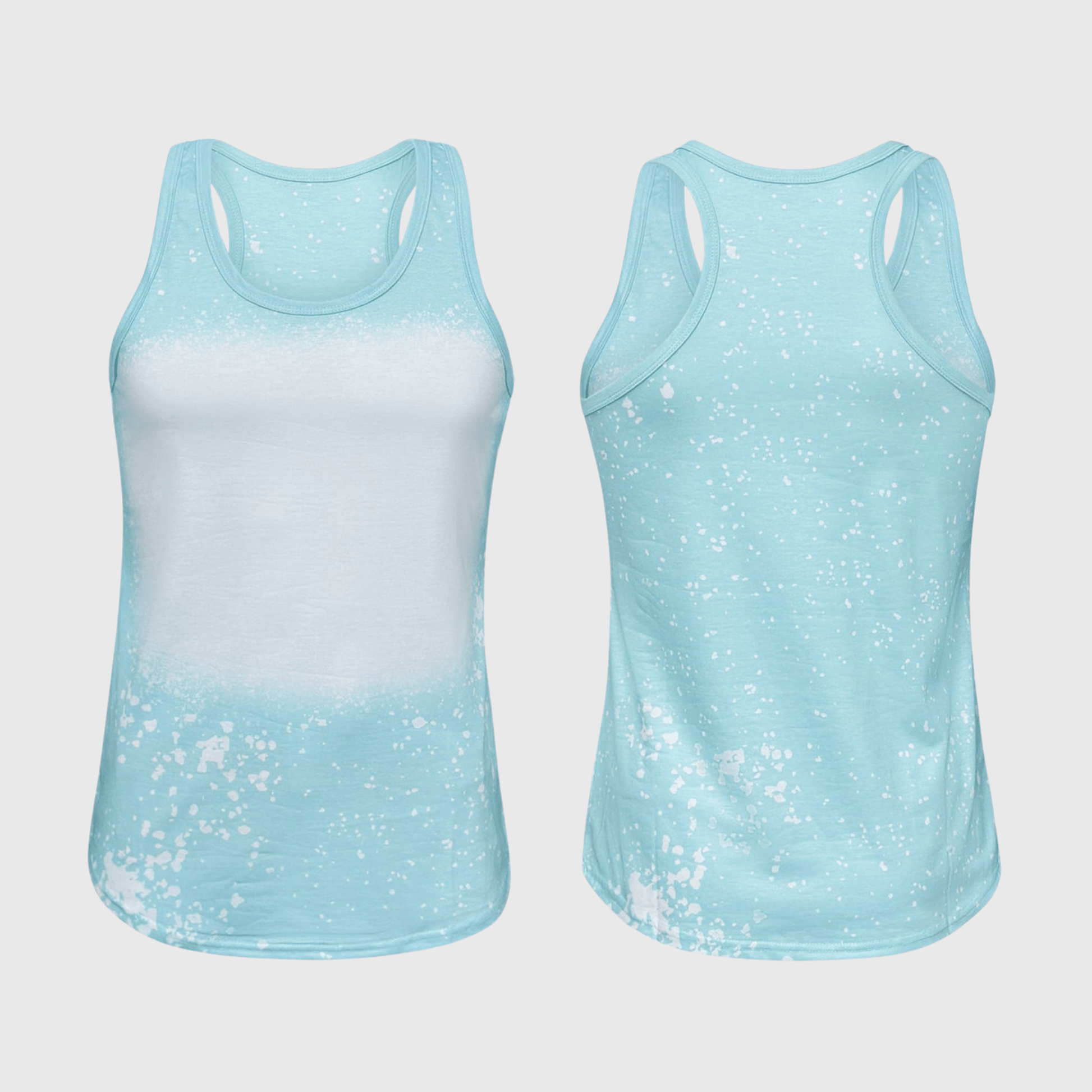 ILTEX Apparel Adult Clothing Faux Bleached Tank Top - Adult
