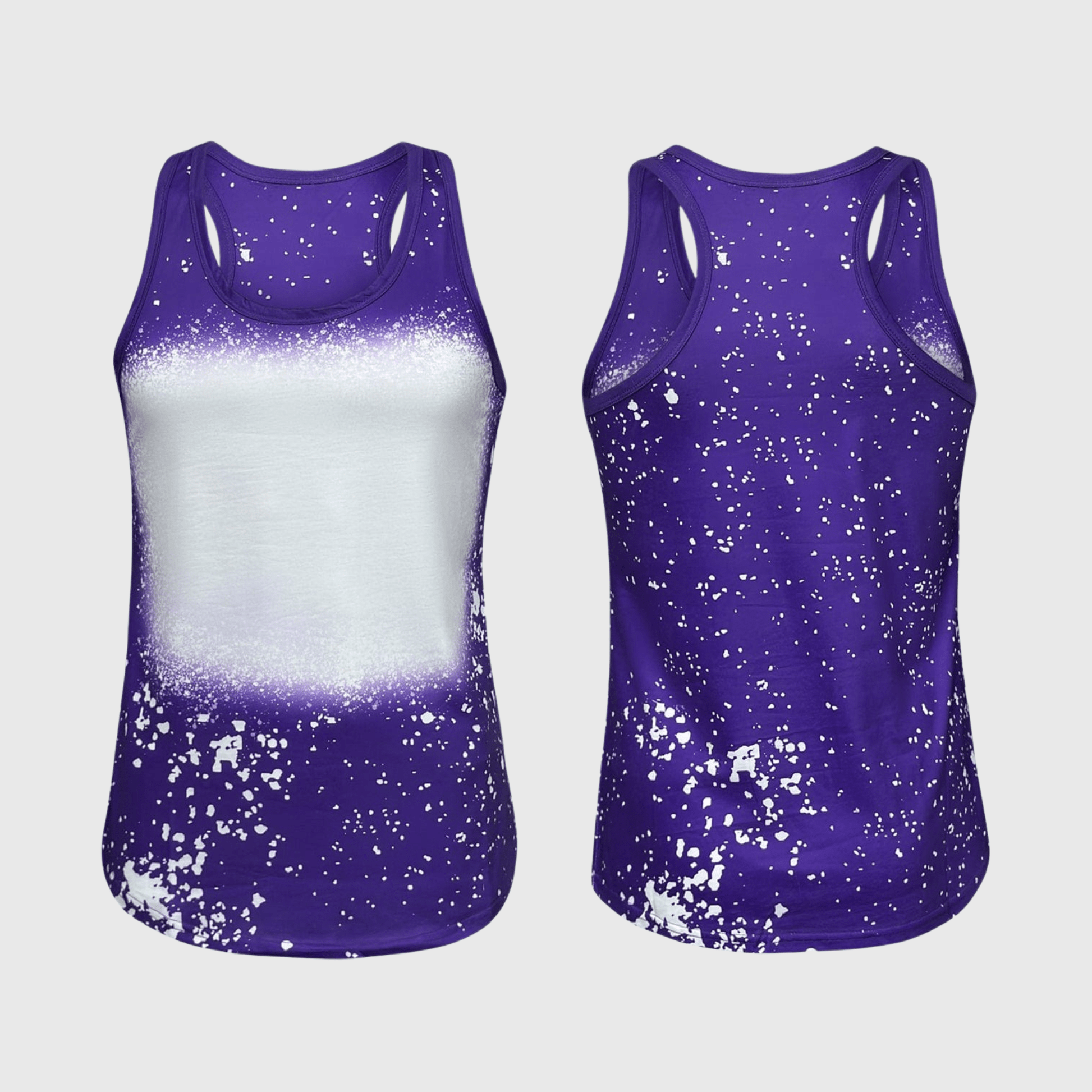 ILTEX Apparel Adult Clothing Faux Bleached Tank Top - Adult