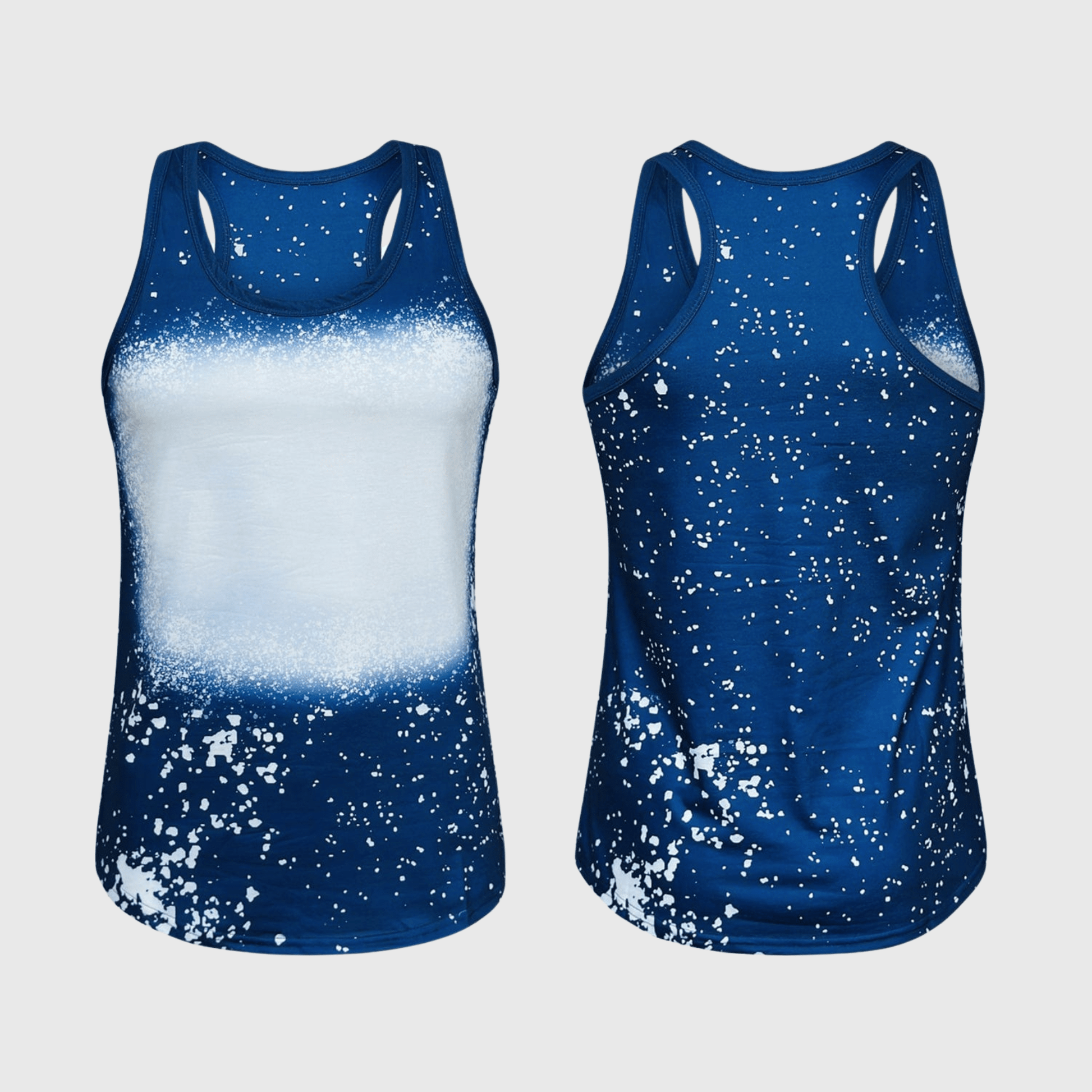 ILTEX Apparel Adult Clothing Faux Bleached Tank Top - Adult