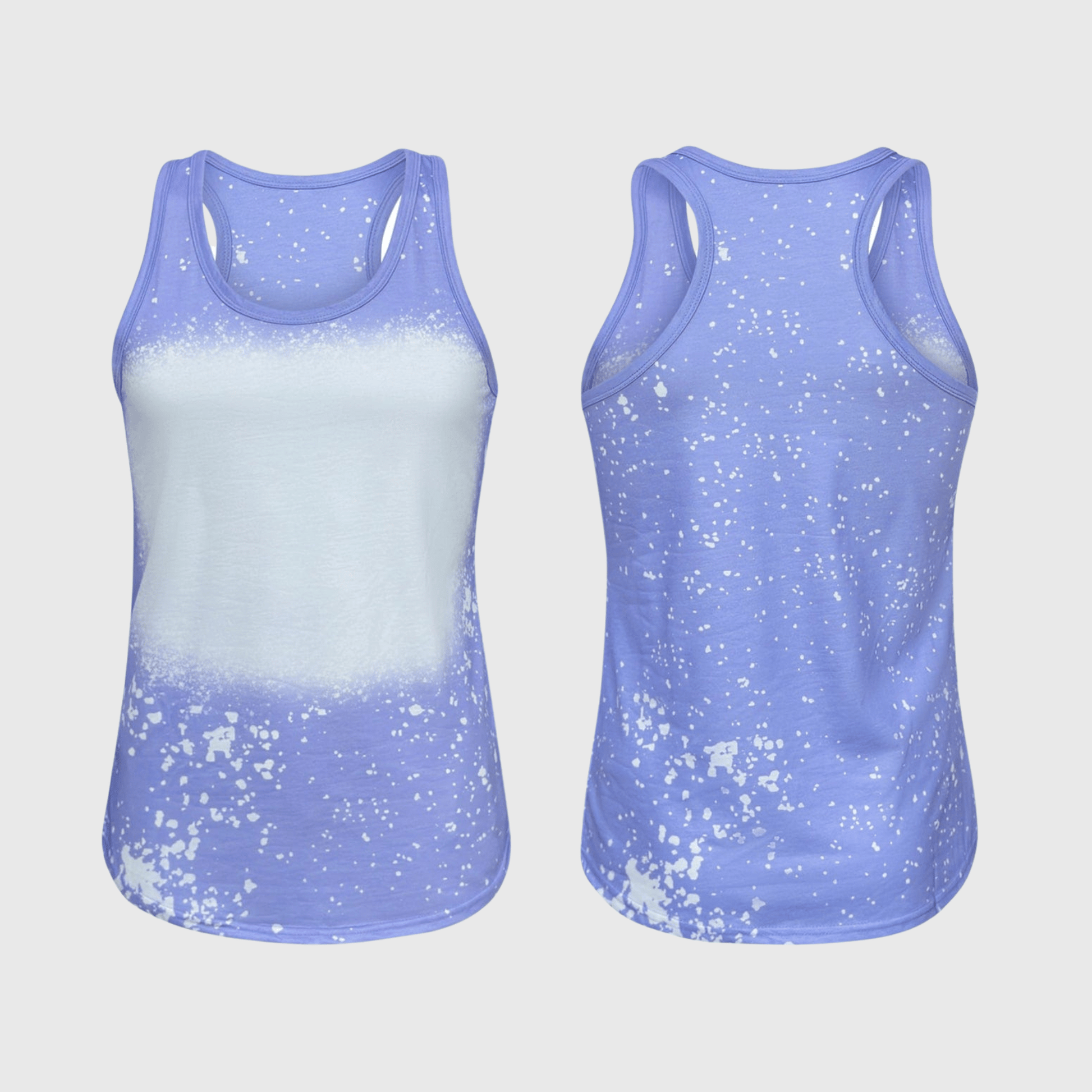 ILTEX Apparel Adult Clothing Faux Bleached Tank Top - Adult