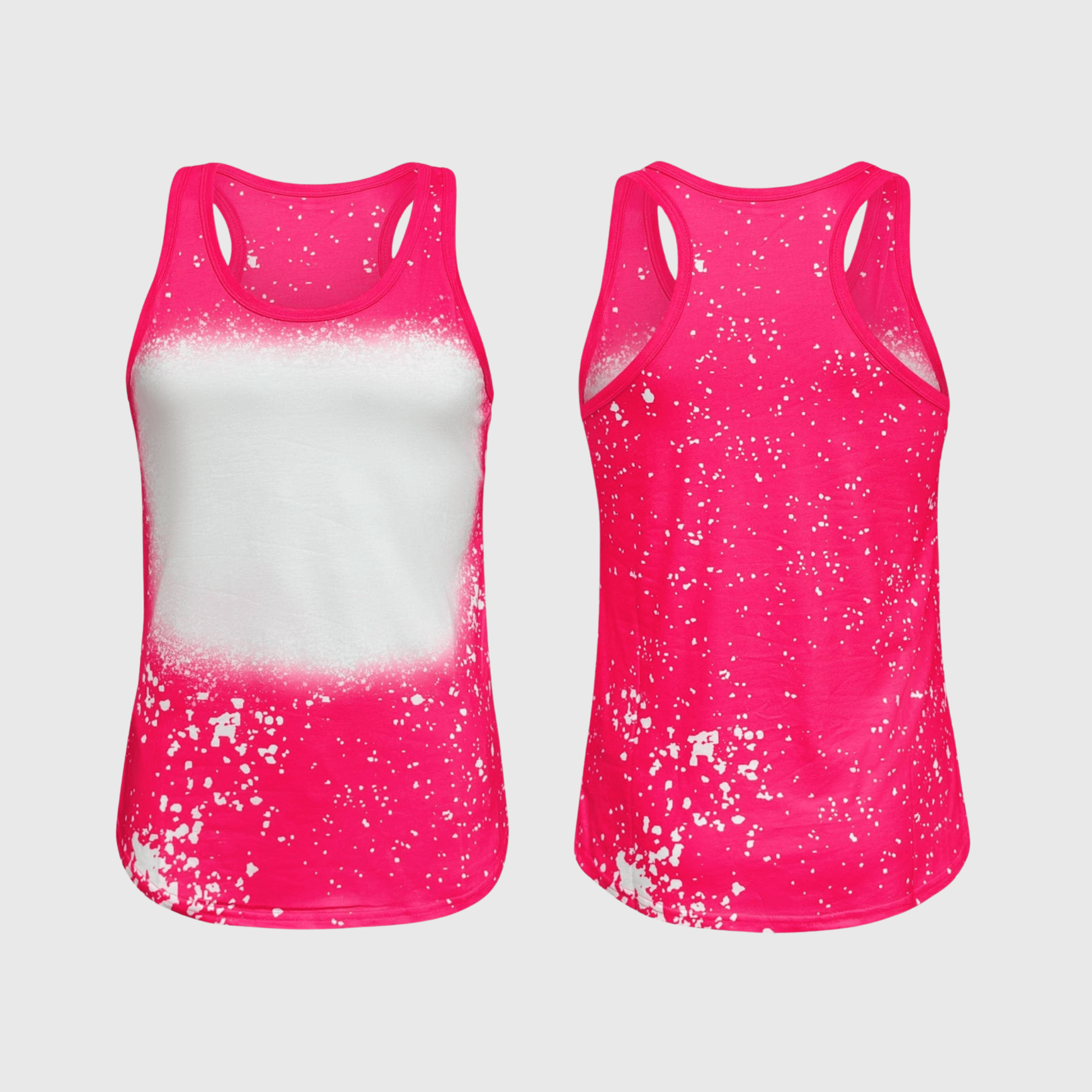 ILTEX Apparel Adult Clothing Faux Bleached Tank Top - Adult