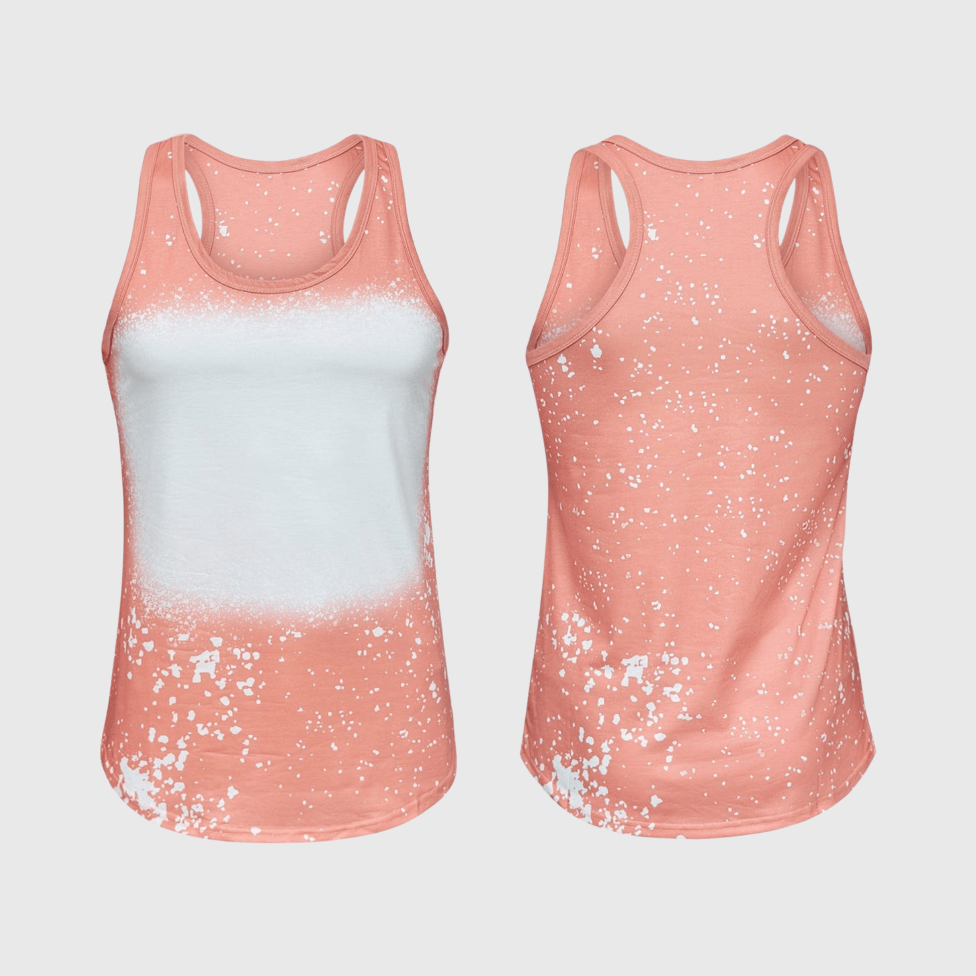 ILTEX Apparel Adult Clothing Faux Bleached Tank Top - Adult