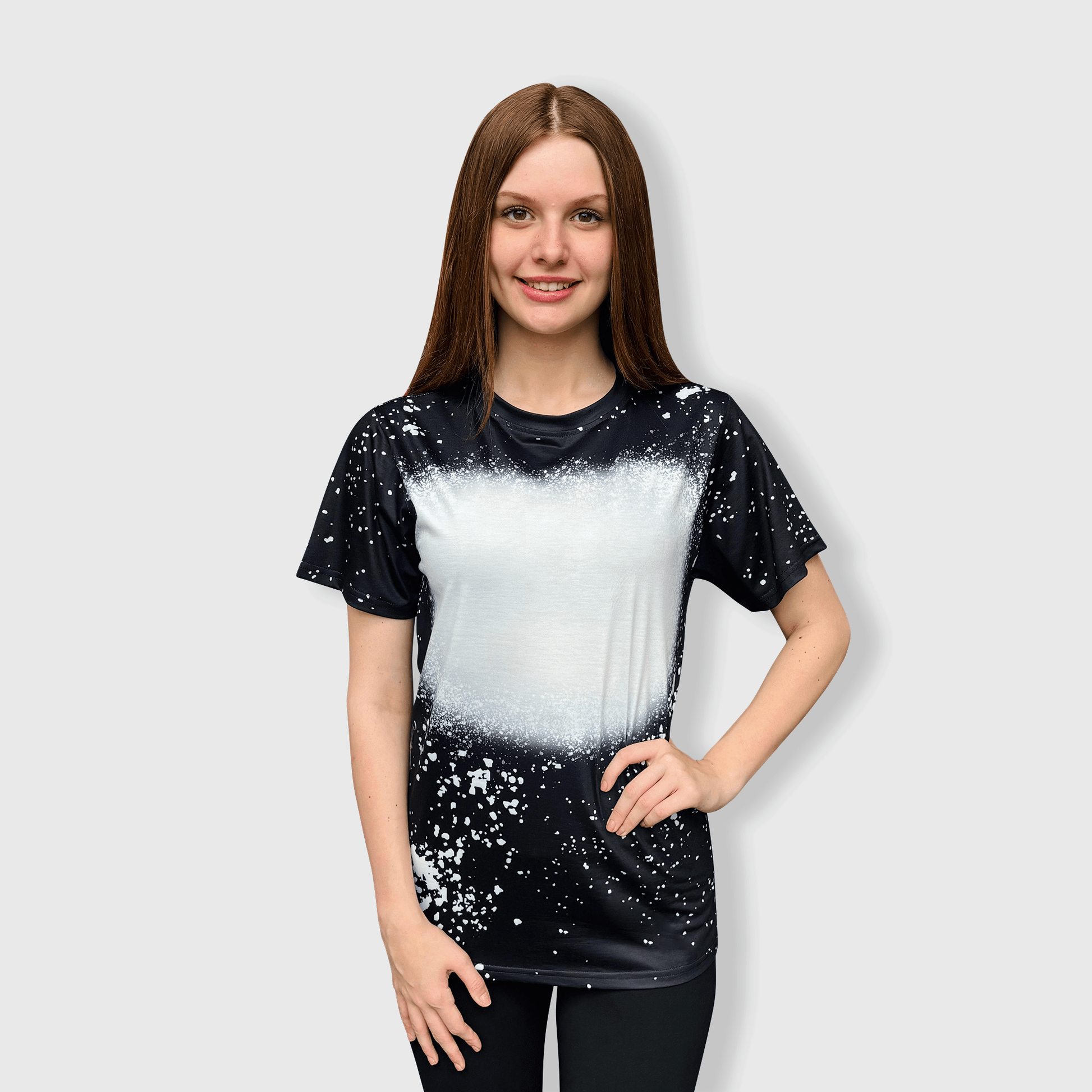 ILTEX Apparel Adult Clothing FAUX Bleached Tees - Adult