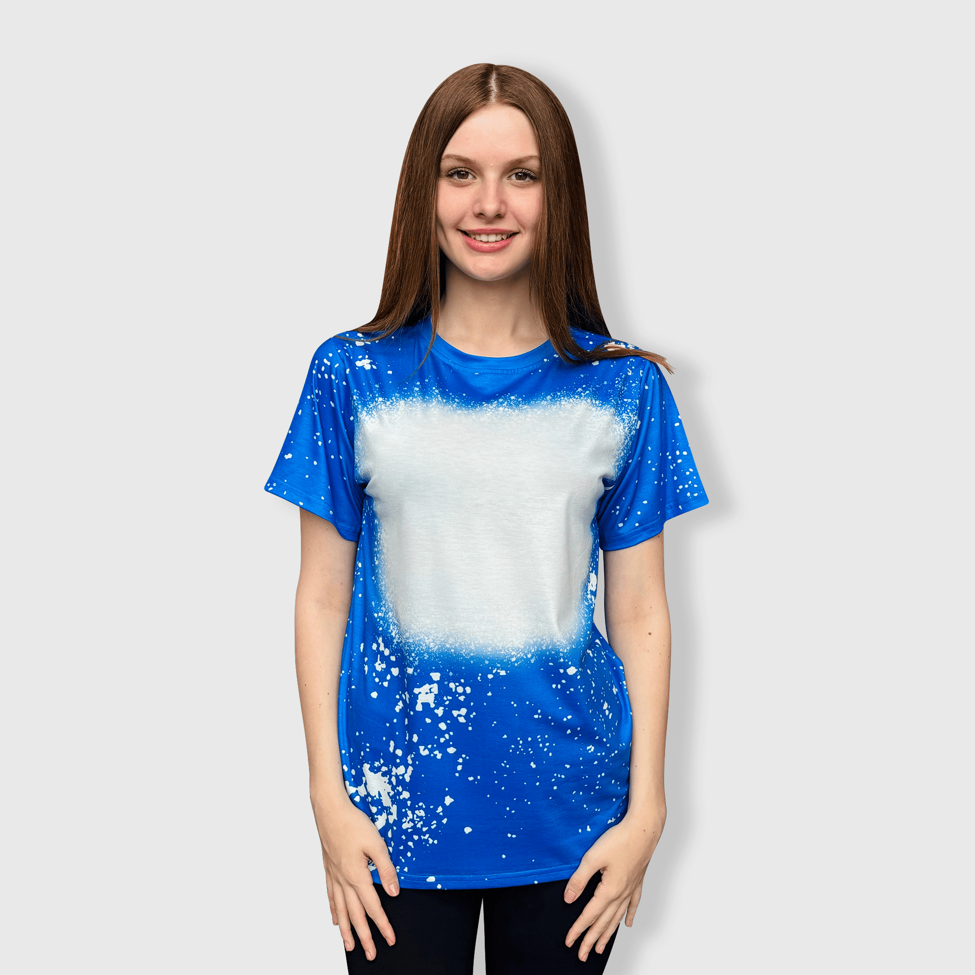 ILTEX Apparel Adult Clothing FAUX Bleached Tees - Adult