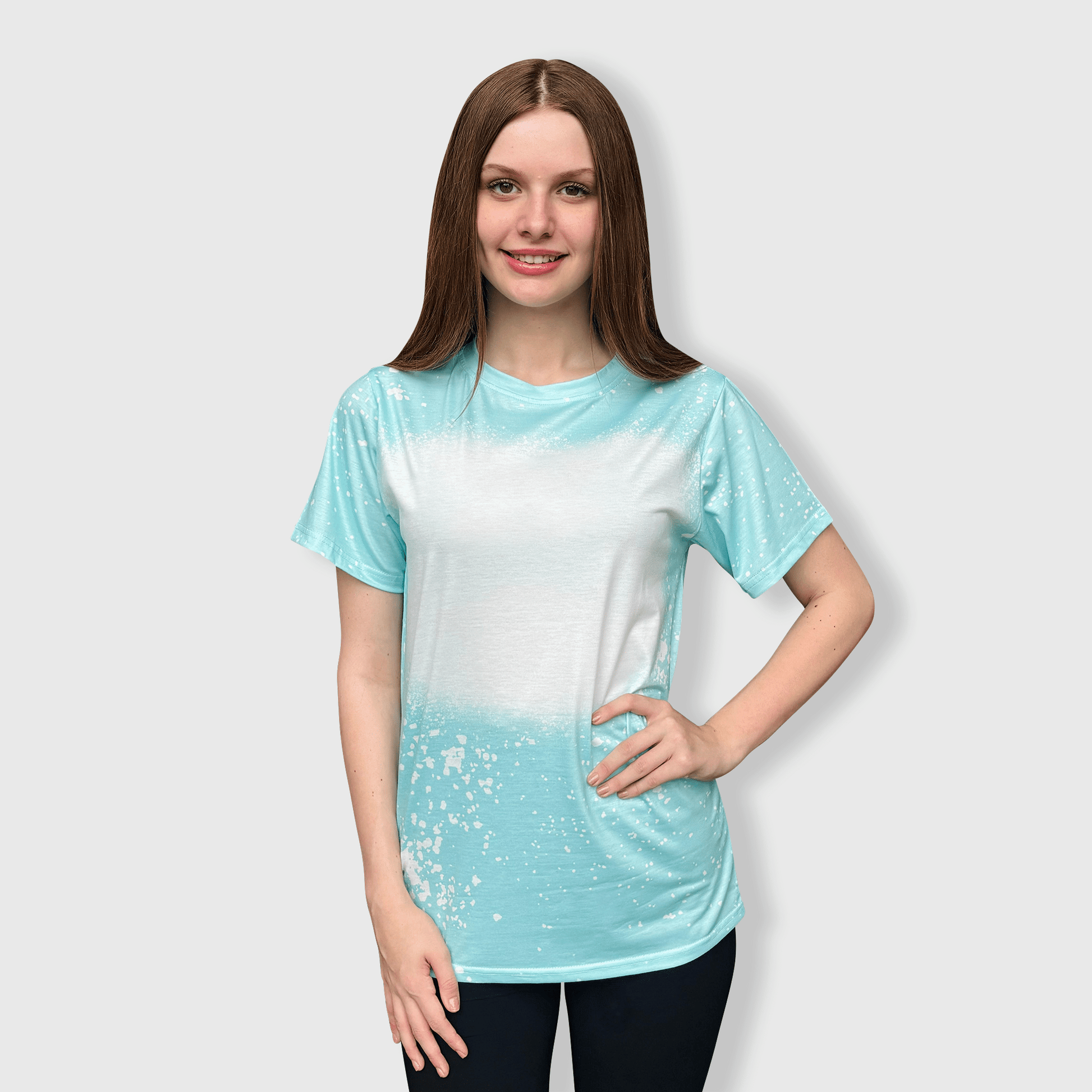 ILTEX Apparel Adult Clothing FAUX Bleached Tees - Adult
