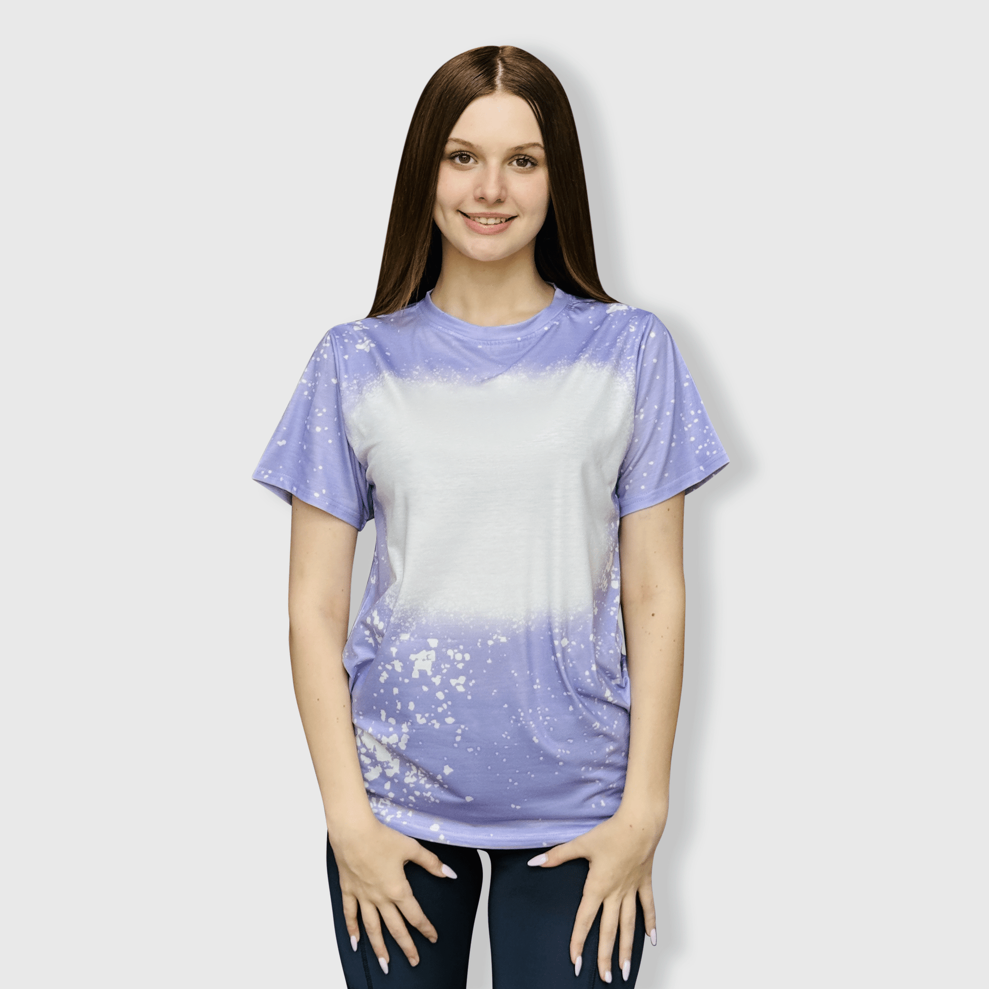 ILTEX Apparel Adult Clothing FAUX Bleached Tees - Adult