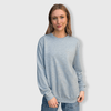 100% Polyester Sweatshirt Cotton-Feel - Gray