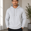 Adult Comfort Plain Pullover Hoodie - Gray