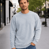 Adult Cotton-Feel Polyester Sweatshirt | 17 Colors - Gray