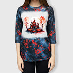 ILTEX Apparel Adult Clothing Haunted Manor Handprint Tee