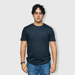 ILTEX Apparel Adult Clothing Navy / Small 100% Cotton Unisex Short Sleeve Tees