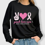 ILTEX Apparel Adult Clothing Peace Love Cure Tee