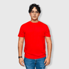 100% Cotton Unisex Short Sleeve Tees - Red