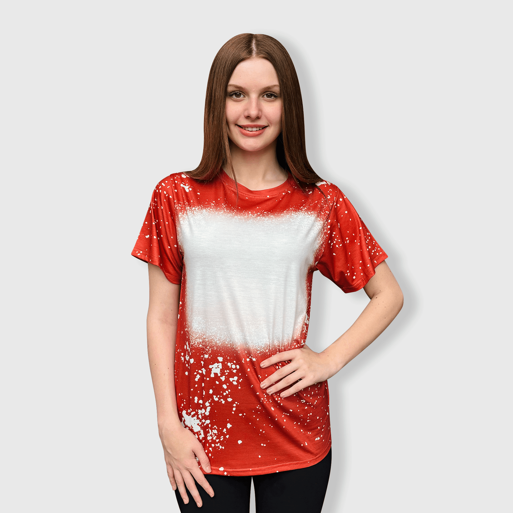 ILTEX Apparel Adult Clothing Rust / Small NEW Colors! FAUX Bleached Tees - Adult