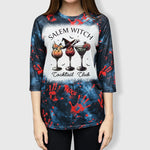 ILTEX Apparel Adult Clothing Salem Witch Cocktail Club Tee
