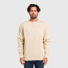 Adult Comfort Plain Fleece Sweatshirt - Sand
