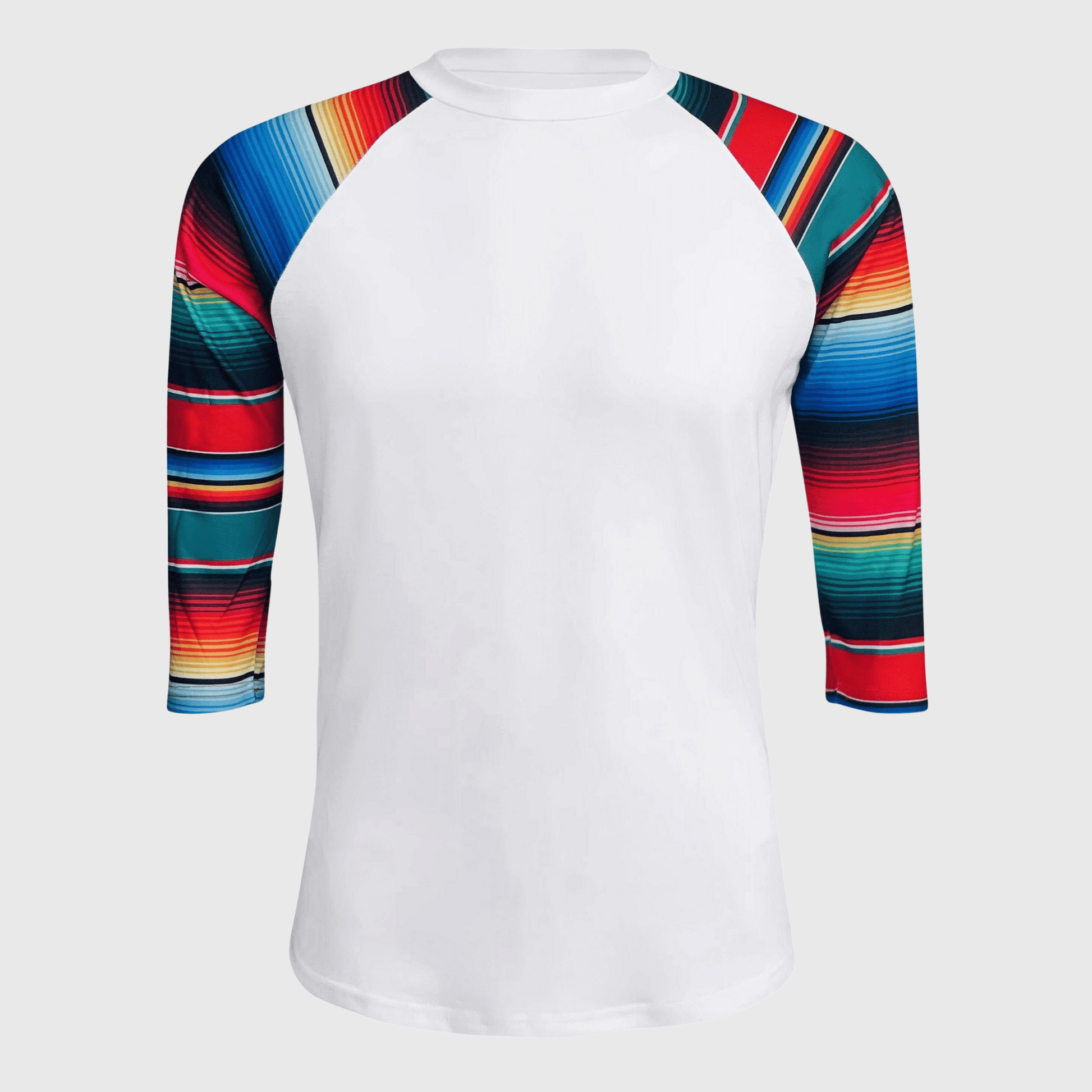 ILTEX Apparel Adult Clothing Serape White Polyester Top