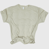 100% Polyester Cotton Feel Tees (Colors) - Youth - Tan