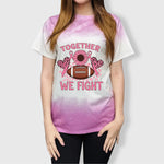 ILTEX Apparel Adult Clothing Together We Tackle pink Tee
