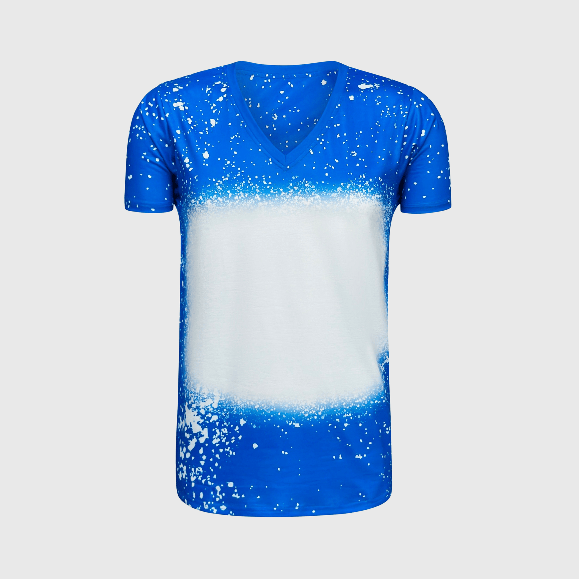 ILTEX Apparel Adult Clothing V-Neck FAUX Bleached Tees