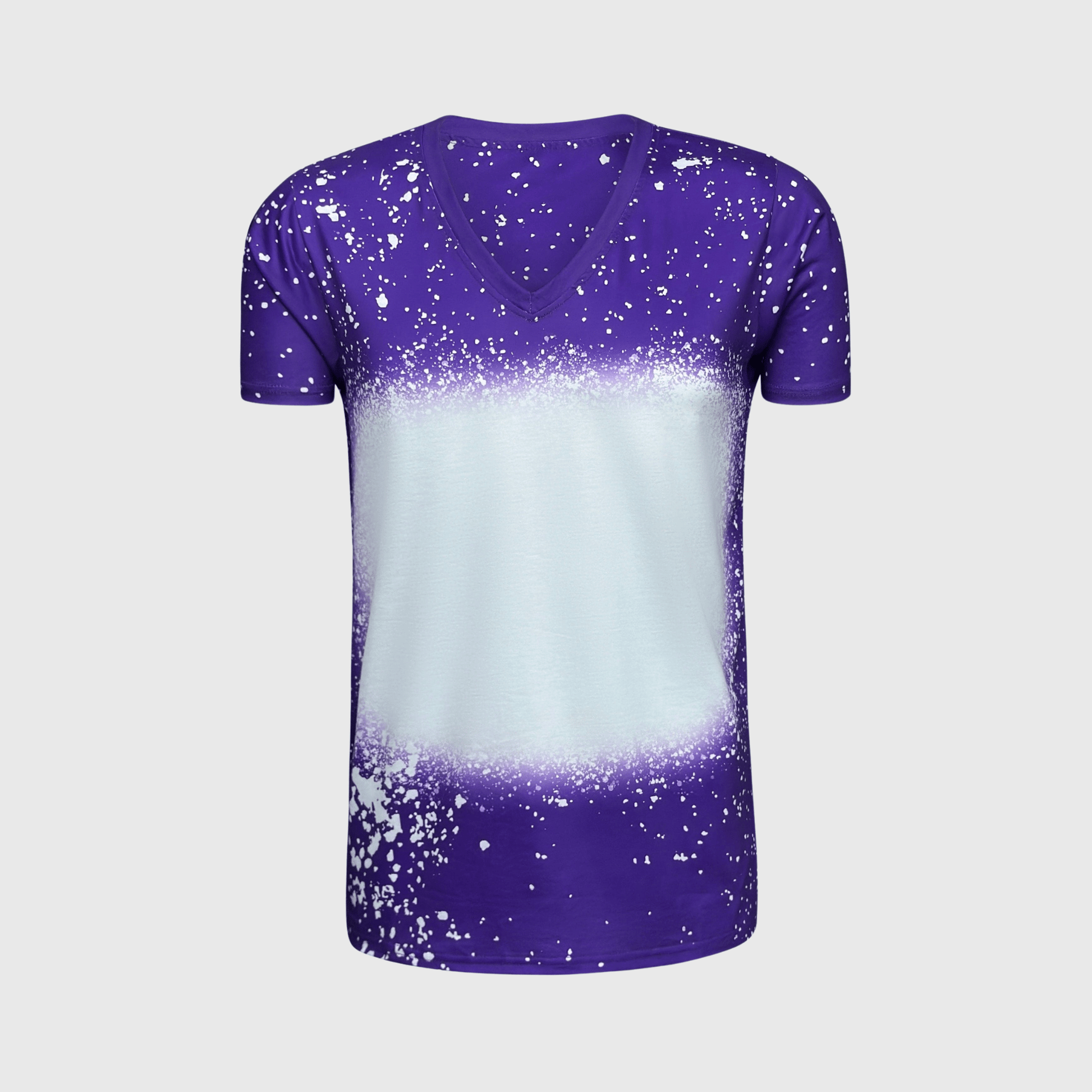 ILTEX Apparel Adult Clothing V-Neck FAUX Bleached Tees
