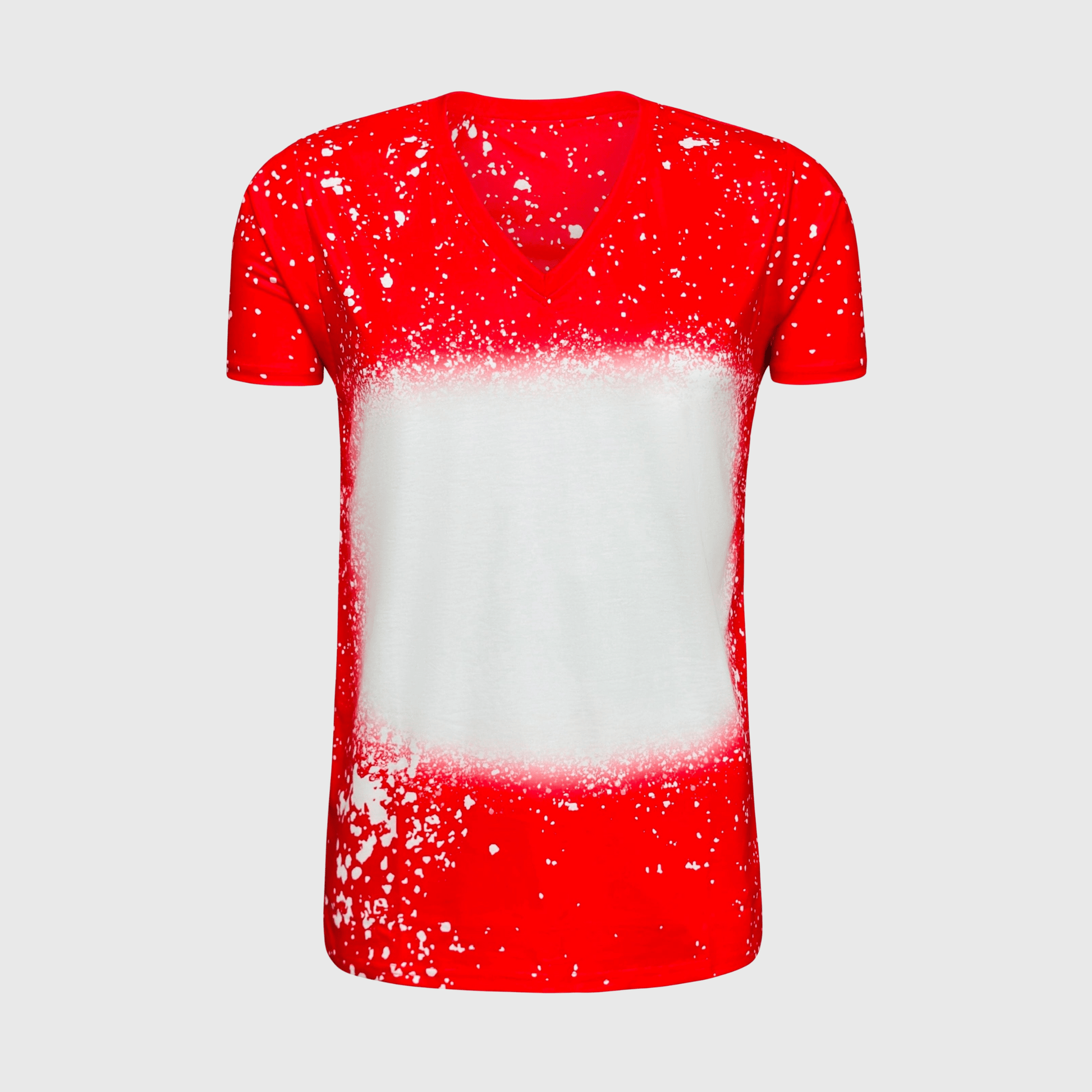 ILTEX Apparel Adult Clothing V-Neck FAUX Bleached Tees