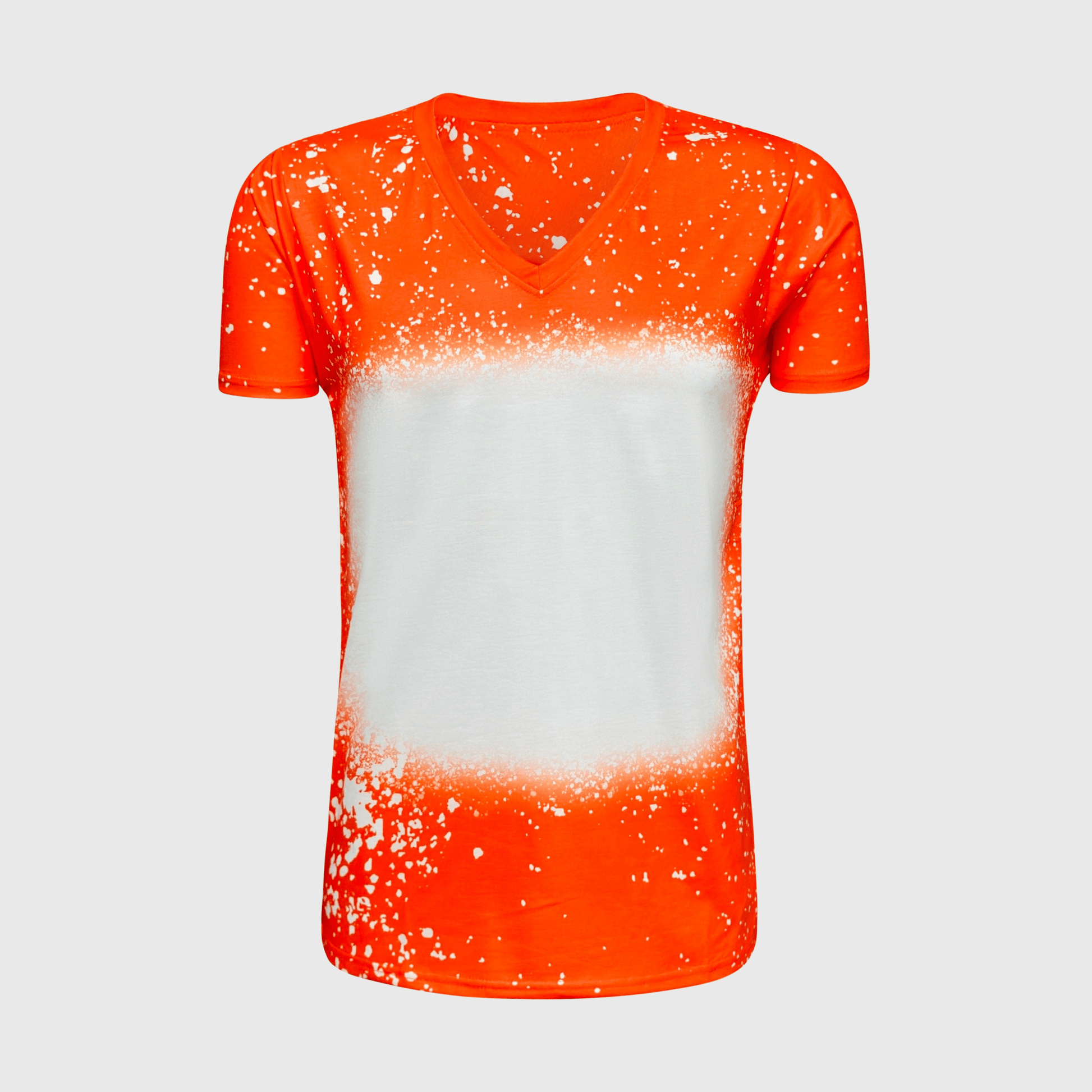 ILTEX Apparel Adult Clothing V-Neck FAUX Bleached Tees