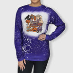 ILTEX Apparel Adult Clothing Witchy Nights Purple Splatter Tee