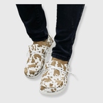 ILTEX Apparel Canvas Cow Brown Shoes