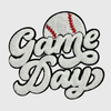 CP1210 - Game Day Football Chenille Patch - Baseball
