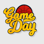 ILTEX Apparel Chenille Patches CP1058 - Basketball Game Day Chenille Patch
