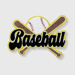 ILTEX Apparel Chenille Patches CP1115 - Baseball Bats